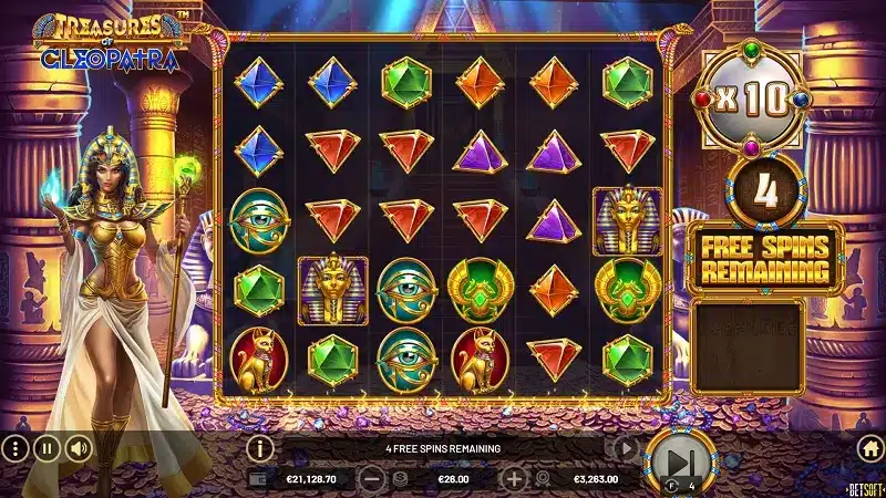 Hướng dẫn chơi cleopatra slot tại go88